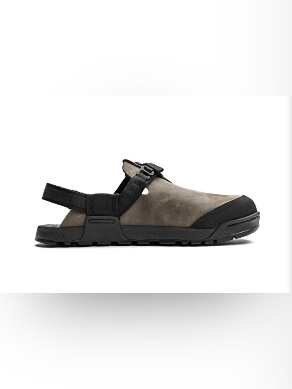 Mountain Clog -  Leather Suede  (driftwood) M7, W8 - Picture 3 of 7
